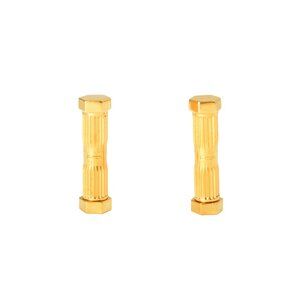 Scuderia Ferrari Gold Color 100% Brass Mechanical Earrings
